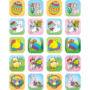 TCR1810 Easter Stickers Image