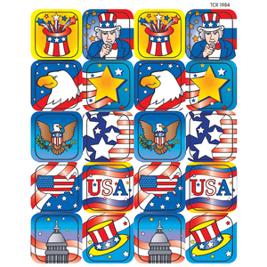 TCR1984 Patriotic 2 Stickers Image