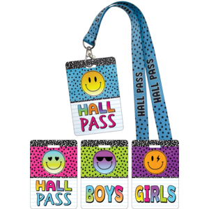 TCR20322 Brights 4Ever Hall Pass Lanyards Image