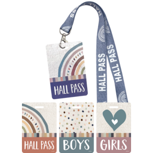 TCR20323 Everyone is Welcome Hall Pass Lanyards Image