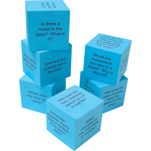TCR20634 Foam Reading Comprehension Cubes Image