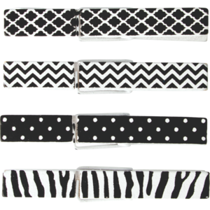 TCR20672 Black & White Clothespins Image