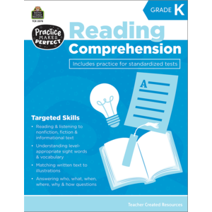 TCR2078 Practice Makes Perfect: Reading Comprehension Grade K Image