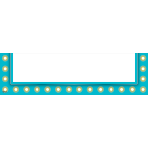TCR20789 Light Blue Marquee Magnetic Pockets - Small Image