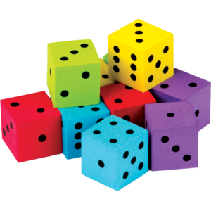 TCR20808 Colorful Dice 20-Pack Image