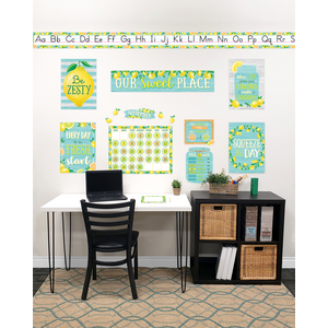 TCR2088542 Classroom at Home Decor Kit: Lemon Zest Image