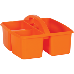 TCR20907 Orange Plastic Storage Caddy Image