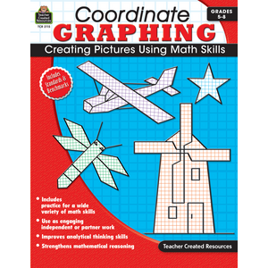TCR2115 Coordinate Graphing Grade 5-8 Image