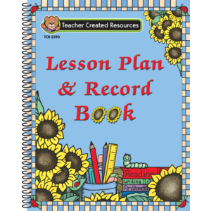 TCR2390 Sunflowers Lesson Plan & Record Book Image