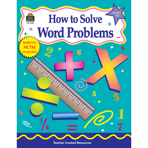 TCR2483 How to Solve Word Problems, Grades 3-4 Image