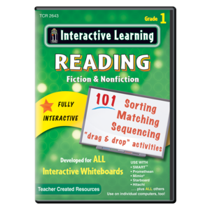 TCR2643 Interactive Learning: Reading Fiction & Nonfiction Grade 1 Image