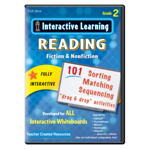 TCR2644 Interactive Learning: Reading Fiction & Nonfiction Grade 2 Image