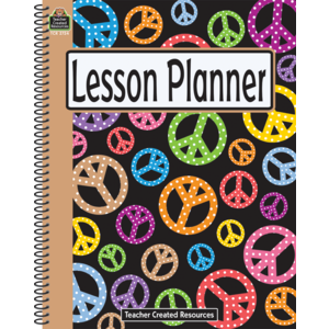 TCR2724 Peace Signs Lesson Planner Image