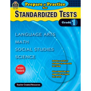 TCR2891 Prepare & Practice for Standardized Tests Grade 1 Image