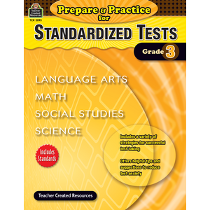 TCR2893 Prepare & Practice for Standardized Tests Grade 3 Image