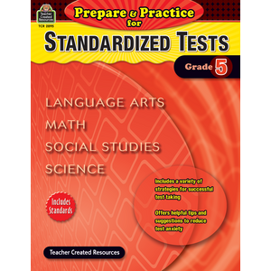 TCR2895 Prepare & Practice for Standardized Tests Grade 5 Image