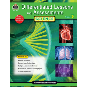 TCR2925 Differentiated Lessons & Assessments: Science Grade 5 Image