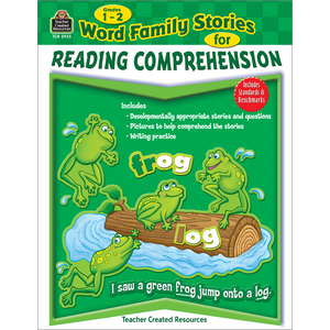 TCR2935 Word Family Stories for Reading Comprehension Grade 1-2 Image