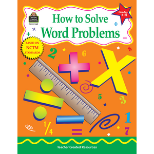 TCR2949 How to Solve Word Problems, Grades 4-5 Image