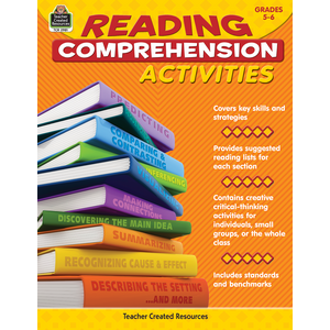 TCR2981 Reading Comprehension Activities Grade 5-6 Image