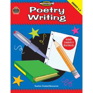 TCR2998 Poetry Writing, Grades 6-8 (Meeting Writing Standards Series) Image