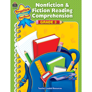 TCR3030 Nonfiction & Fiction Reading Comprehension Grade 3 Image