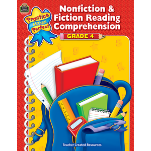 TCR3031 Nonfiction & Fiction Reading Comprehension Grade 4 Image
