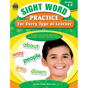 TCR3059 Sight Word Practice for Every Type of Learner Grade 1-2 Image