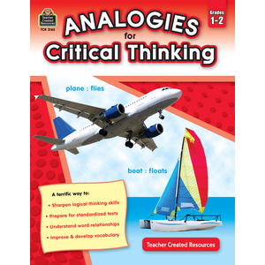 TCR3165 Analogies for Critical Thinking Grade 1-2 Image