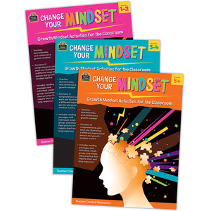 TCR32336 Change Your Mindset: Growth Mindset Activities for the Classroom Set (3) Image