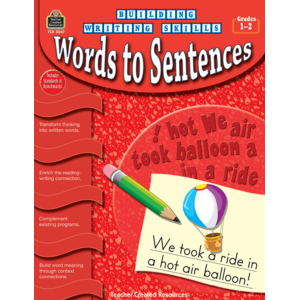 TCR3247 Building Writing Skills: Words to Sentences Image