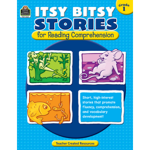 TCR3261 Itsy Bitsy Stories for Reading Comprehension Grade 1 Image