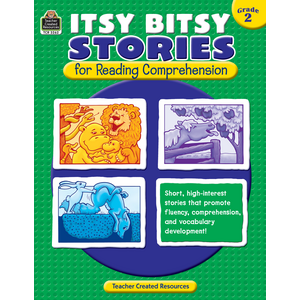 TCR3262 Itsy Bitsy Stories for Reading Comprehension Grade 2 Image