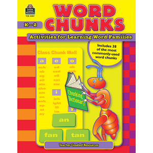 TCR3287 Word Chunks: Activities for Learning Word Families Image