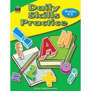 TCR3302 Daily Skills Practice Grades 4-5 Image