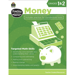 TCR3318 Practice Makes Perfect: Money Grades 1-2 Image