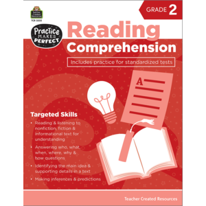 TCR3332 Practice Makes Perfect: Reading Comprehension Grade 2 Image
