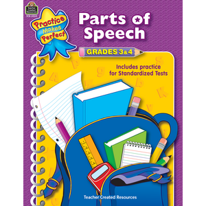 TCR3339 Practice Makes Perfect: Parts of Speech Grades 3-4 Image