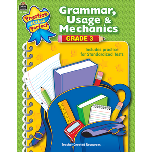 TCR3346 Practice Makes Perfect: Grammar, Usage & Mechanics Grade 3 Image