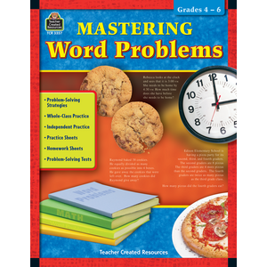 TCR3357 Mastering Word Problems Grades 4-6 Image