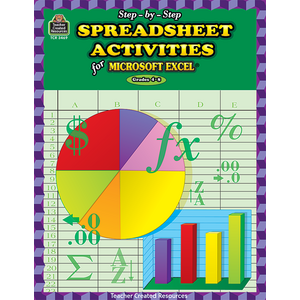 TCR3469 Step-by-Step Spreadsheet Activities for Excel(R) Image