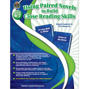 TCR3539 Using Paired Novels to Build Close Reading Skills Grades 6-7 Image