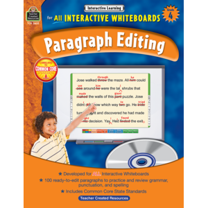 TCR3632 Interactive Learning: Paragraph Editing Grade 4 Image
