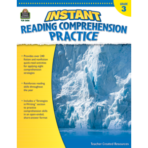 TCR3656 Instant Reading Comprehension Practice Grade 3 Image