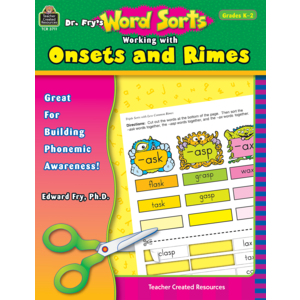 TCR3711 Dr. Fry's Word Sorts: Working with Onsets and Rimes Image
