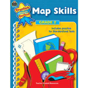TCR3727 Practice Makes Perfect: Map Skills Grade 2 Image