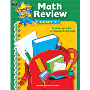 TCR3741 Math Review Grade 1 Image