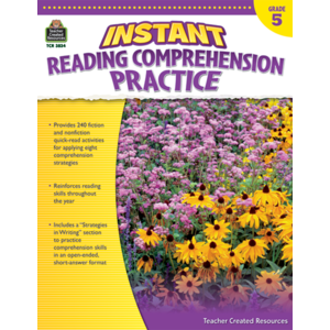 TCR3834 Instant Reading Comprehension Practice Grade 5 Image