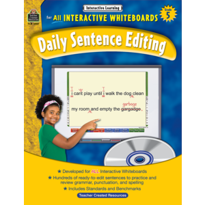 TCR3887 Interactive Learning: Daily Sentence Editing Grade 5 Image