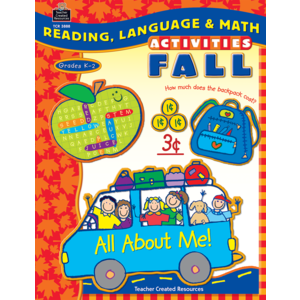TCR3888 Reading, Language & Math Activities: Fall Image